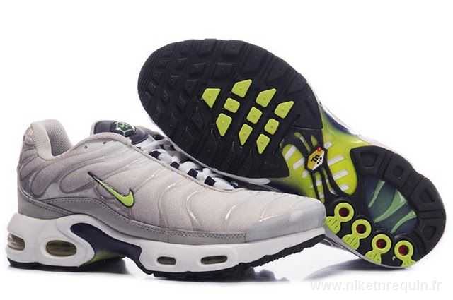 Air Tn Argent Chaussures De Marque Jaune